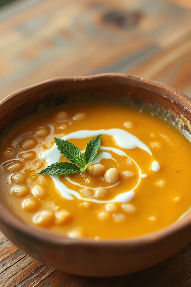 thickening sweet mung bean soup